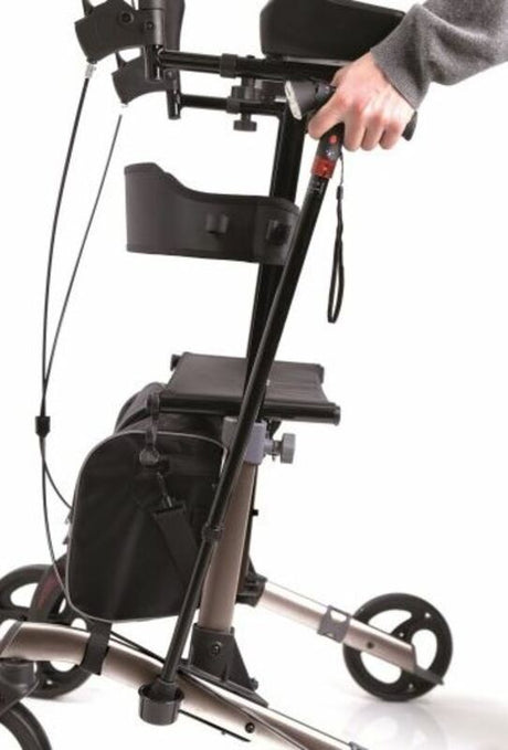 Andador Plegable con Soporte de Antebrazo y Freno de Maneta / Parking