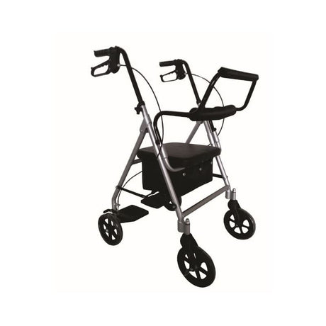 Rollator Plegable Aluminio con Reposapies Doble Función