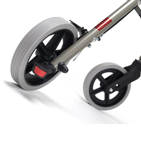 Rollator dobrável de alumínio 4 rodas ECO LIGHT