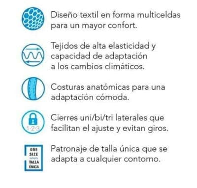 Cincha Patelar Textil AIRTEX