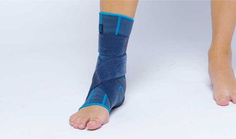 Tobillera Elástica con Almohadillas y Vendaje en 8 AQTIVO SPORT