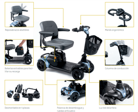 Scooter Eléctrico Pequeño para Ciudad I-Nano de Apex