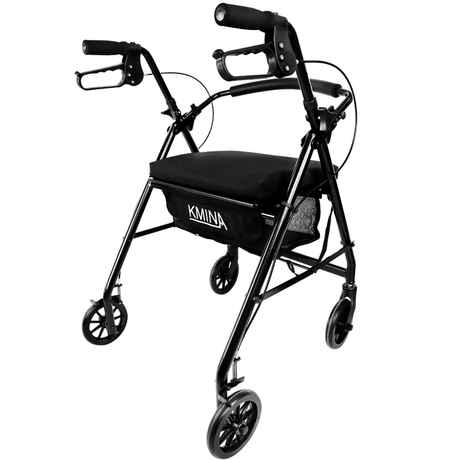 Andador 4 Ruedas Frenos Maneta