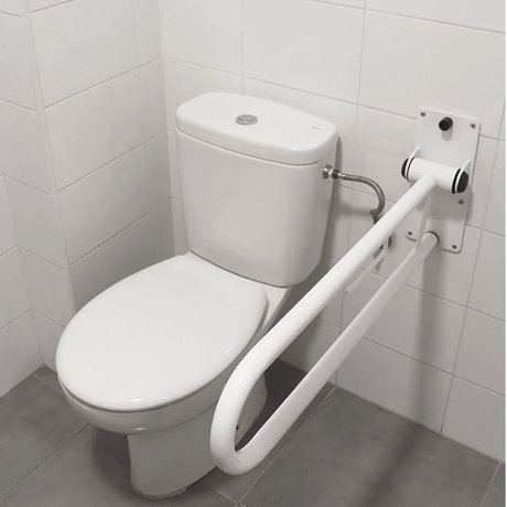 Barra de Apoio WC Rebatível
