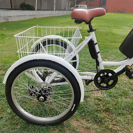 Bicicleta-Triciclo Eléctrico Ruedas Resistentes