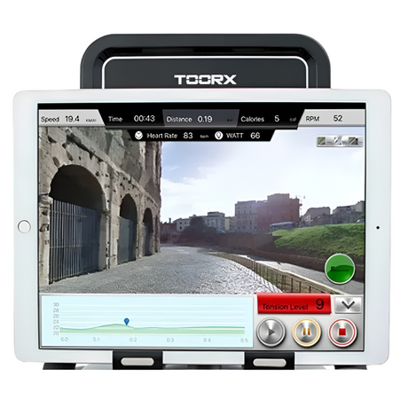 Bicicleta Estática con App Moderna