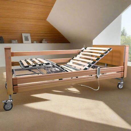 Cama articulada elétrica com carro elevador e Trendelenburg GARDENIA 2.0