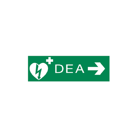 Cartel DEA Kit 5 Senales Horizontal