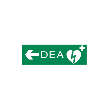 Cartel DEA Kit 5 Senales Izquierda