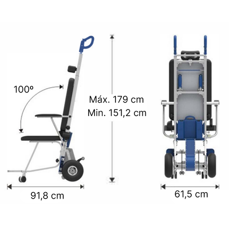 Elevador de Escadas Elétrico Portátil TR140C