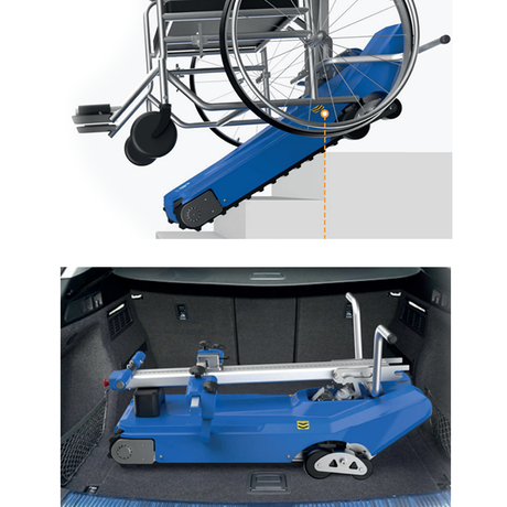 Lagarta Sobe Escadas Portátil TR250T