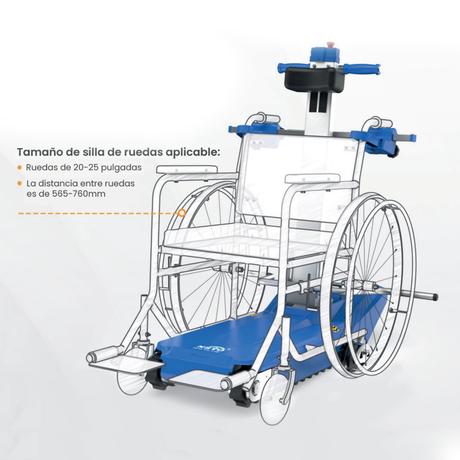 Lagarta Sobe Escadas Portátil TR250T