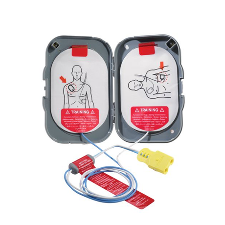 Pás para desfibrilhador de treino PHILLIPS HeartStart FRx Smart Training