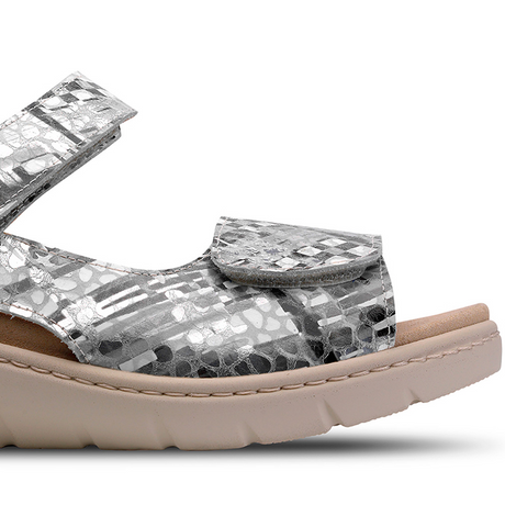 Sandalias Cómodas para Andar Mujer Grises