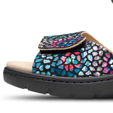 Sandalias Mujer Ortopédicas Negras