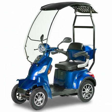 Scooter Elétrica de 4 Rodas FASTER com Teto Veleco