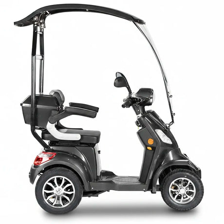 Scooter Elétrica de 4 Rodas FASTER com Teto Veleco