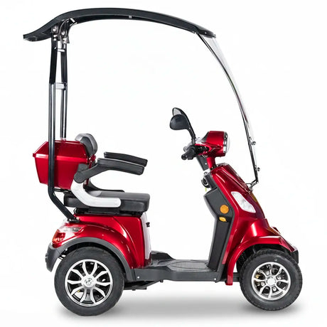 Scooter Elétrica de 4 Rodas FASTER com Teto Veleco