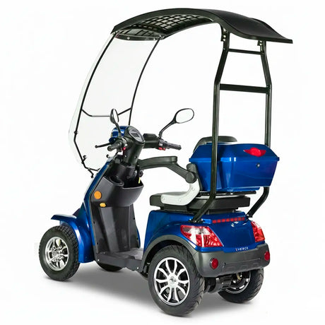Scooter Elétrica de 4 Rodas FASTER com Teto Veleco