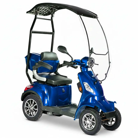 Scooter Elétrica de 4 Rodas FASTER com Teto Veleco