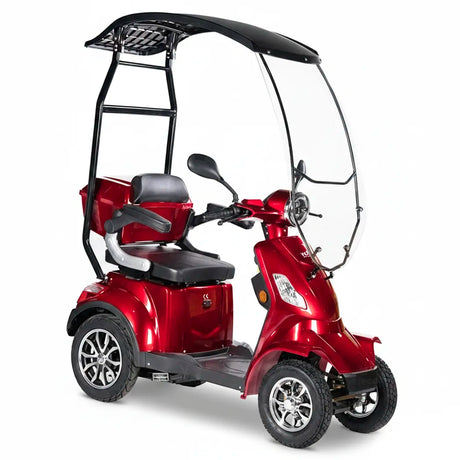 Scooter Elétrica de 4 Rodas FASTER com Teto Veleco