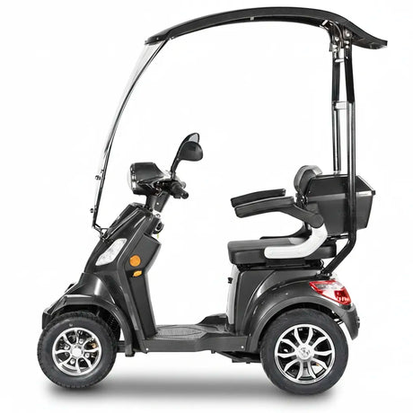 Scooter Elétrica de 4 Rodas FASTER com Teto Veleco