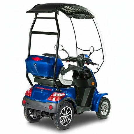 Scooter Elétrica de 4 Rodas FASTER com Teto Veleco