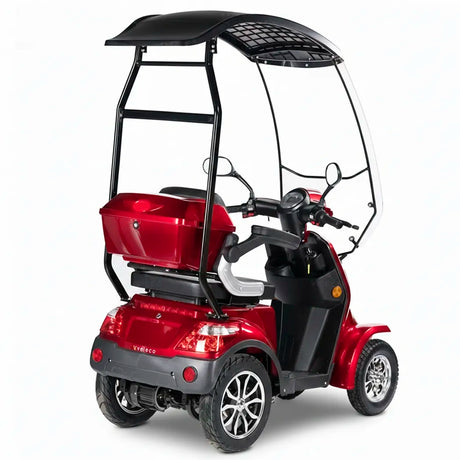 Scooter Elétrica de 4 Rodas FASTER com Teto Veleco