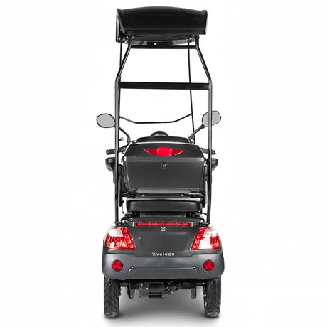 Scooter Elétrica de 4 Rodas FASTER com Teto Veleco