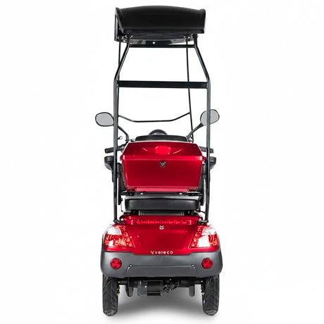 Scooter Elétrica de 4 Rodas FASTER com Teto Veleco