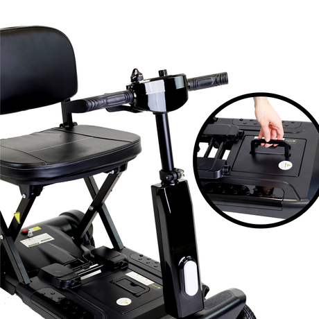 Scooter Elétrico DOBRÁVEL de 4 Rodas