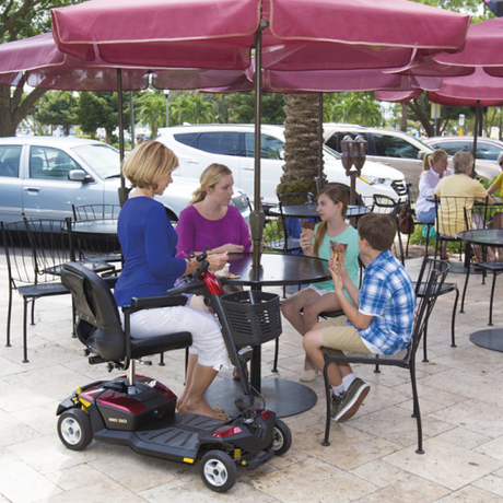 Scooter Elétrico com Suspensão 17Ah 4 Rodas Gogo-Lx
