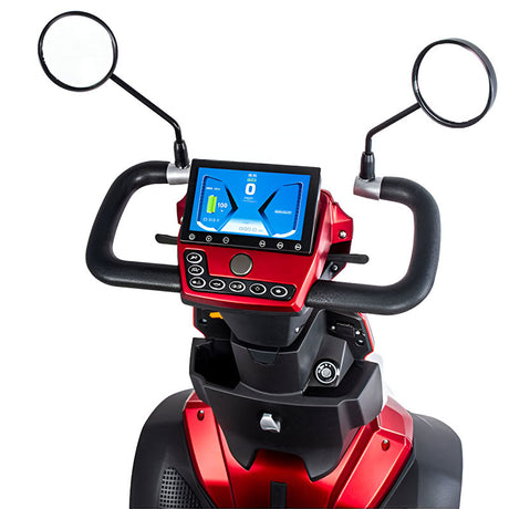 Scooter para pessoas idosas com suspensão e ecrã LED 7" MADAGASKAR