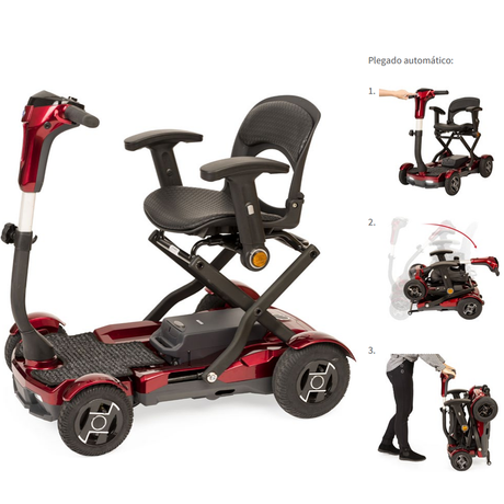 Scooter Elétrico DOBRAGEM AUTOMÁTICA com botão I-Láser