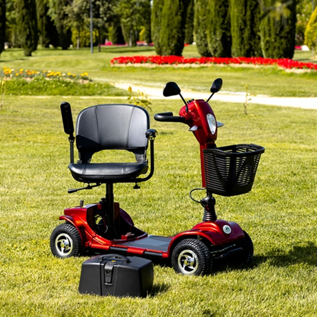 Scooter Libercar Urban Plus Reposabrazos Abatibles