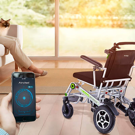 Silla Eléctrica con CONTROL REMOTO y Plegado Automático Airwheel H3T Mando distancia