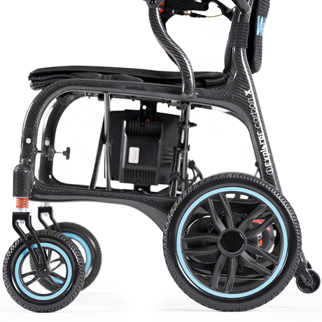 Silla Electrica Fibra Carbono Ligera