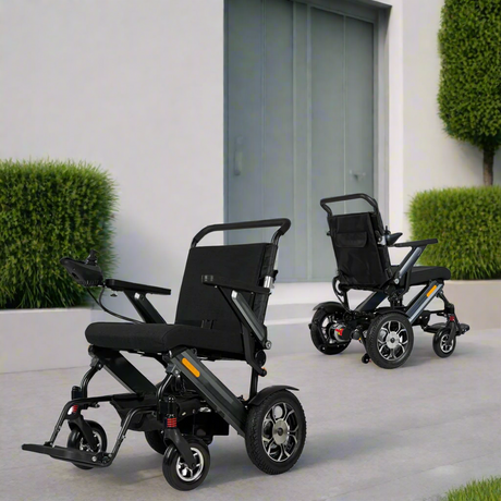Silla Electrica Plegable Aluminio Bateria Potente
