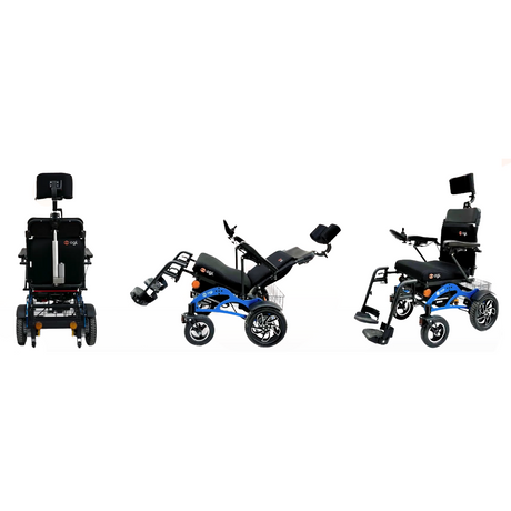 Silla Ruedas Electrica BASCULANTE RECLINABLE Inteligente
