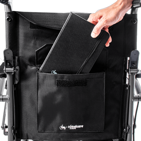 Silla Ruedas Electrica Plegable Ligera Almacenamiento