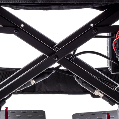 Silla Ruedas Electrica Plegable Ligera Cruceta
