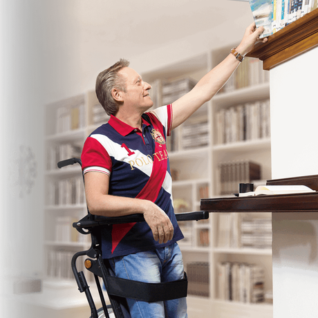 Silla de Ruedas Bipedestación para Casa