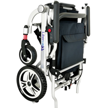 Silla de Ruedas Eléctrica PLEGABLE y LIGERA COMODA compacto