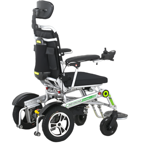 Silla de Ruedas Eléctrica Plegable Reclinable