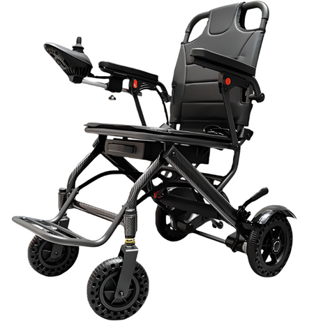Cadeira elétrica dobrável ultraleve 14,5 kg + comando