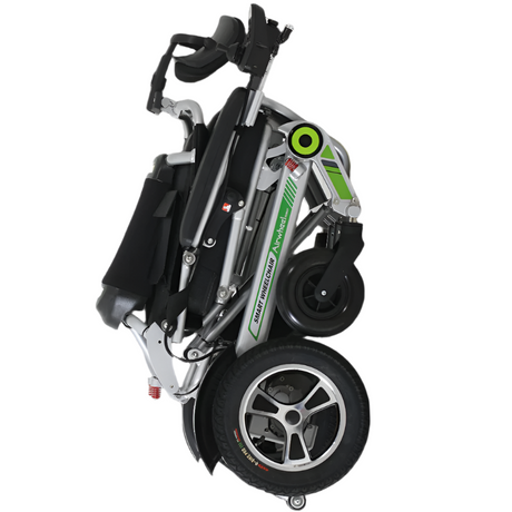 Silla de Ruedas Eléctrica Plegable y Reclinable Compacta