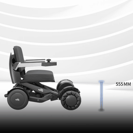 Cadeira de rodas elétrica de última geração com assento elevatório XSTO M4