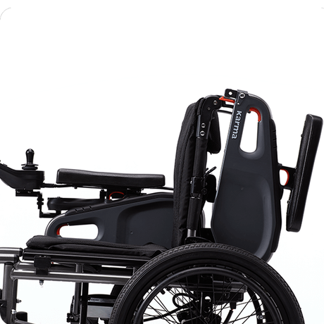 Silla de Ruedas Eléctrica Reposabrazos Abatibles 