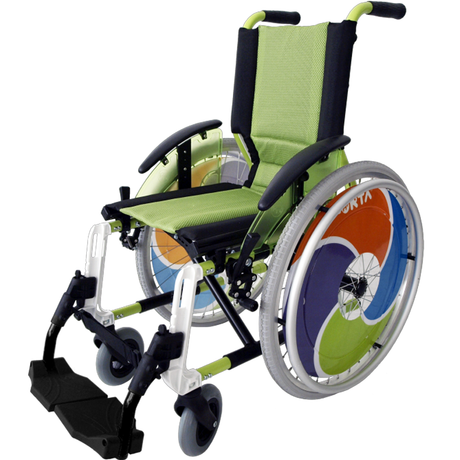 Silla de Ruedas Infantil Verde