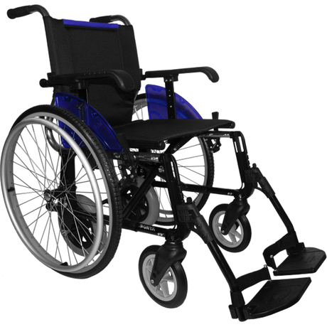 Silla de Ruedas Line DUO Azul